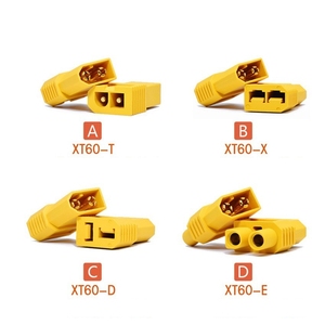 Adaptador XT60 Macho a Conector T / TRX / EC3 / Tamiya Hembra Grande XT60-XEDT para Compatibilidad con Baterías RC - Product Image 2