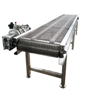 Thép không gỉ 304 dây lưới vành đai Hệ thống băng tải cấp thực phẩm vành đai - Product Image 5