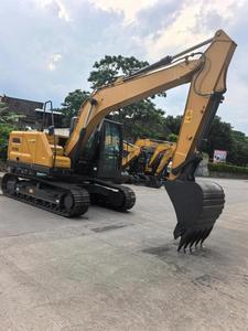 Excavatrice sur chenilles XE135G Jaune 13 tonnes Équipement de construction hydraulique Garantie 1 an Pompe et boîte de vitesses haute efficacité 85KW - Product Image 2