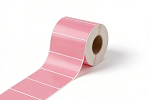 Stiker Perekat Termal Berkualitas Tinggi Gulungan Label Termal Cetak UV untuk Label Harga Makanan - Product Image 3