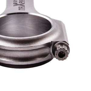 MaXpeedingrods 4x EN24 4340 кованые H-образные шатуны для болтов 4G63 2nd Gen & Lancer EVO 7 - Product Image 4
