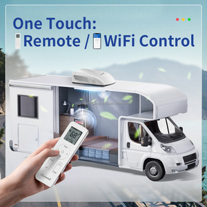 Pompe à chaleur radiante à faible consommation d'énergie 12000Btu, nouvelle climatisation pour camping-car, 220V R410a, mini-unité de climatisation pour caravane à onduleur - Product Image 3