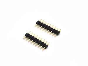 Conector de cabecera de pasador de paso de 2,0mm, fila única, recto SQ0.5mm H2.0mm 1*9P - Product Image 3