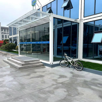 Maison conteneur modulaire préfabriquée rectangulaire pliable et respirante LW pour hôtels et commerces – Design moderne, transport facile