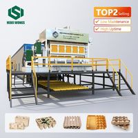 China Machine 4000-5000 stuks/uur Aanpasbare Papieren Eierbakvormmachine met Pompmotor 380V/220V