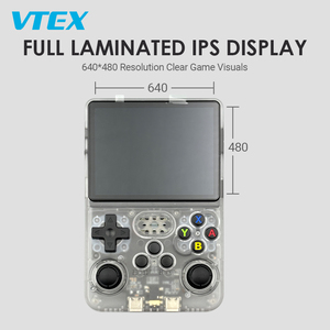 3.5" Gaming Console RK3326 <strong>Game</strong> Machine 3000mAh Battery Type C OTG 3.5mm Headphone <strong>Jack</strong> Transparent Prison <strong>Game</strong> Console - Product Image 2
