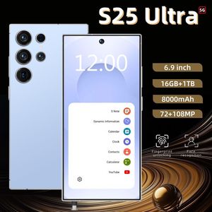 Smartphone S25 Ultra Original con 16G+1TB, Deca Core, 5G CDMA, Android 15, Lápiz Integrado, Versiones Globales Desbloqueadas, LTE - Product Image 2