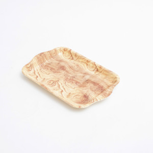 Madera de servir de plástico bandeja de comida - Product Image 5