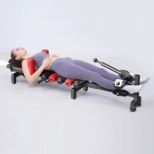 <span class=keywords><strong>Banc</strong></span> de traction <span class=keywords><strong>lombaire</strong></span> moderne en métal réglable, civière cervicale extensible pour le cou et le corps, dispositif d'extension de la colonne vertébrale pour la maison, sécurité - Product Image 3