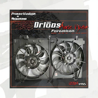 Pour Mitsubishi importé. Kit de montage du ventilateur électronique du radiateur Guangqi Mitsubishi Outlander pour les modèles 2007-2023 Haute performance