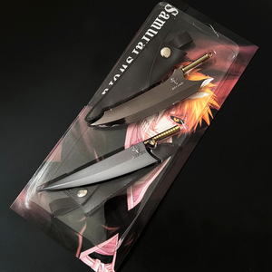 Anime Cartoon Pendentif en métal Kurosaki Ichigo Zangetsu <span class=keywords><strong>Ban</strong></span> <span class=keywords><strong>Kai</strong></span> Bleach Metal Weapon Sword Keychain - Product Image 5