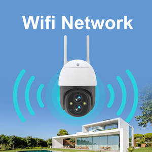 Caméra de surveillance extérieure étanche PTZ avec zoom optique 10x, vision nocturne, interphone vocal et détection intelligente - Product Image 4