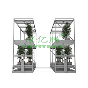 Système de culture verticale hydroponique intelligent de grande taille avec banc roulant pour l'agriculture en serre - Product Image 3