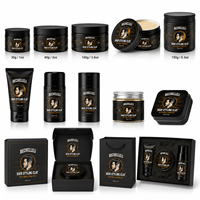 Pâte coiffante mate pour hommes OEM, tenue forte, aspect naturel, non grasse, pour le toilettage masculin, vente en gros