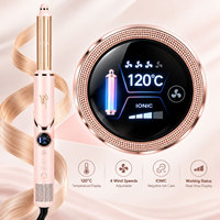Styler à air 8-en-1 110000 tr/min avec fers à boucler auto-enroulants, technologie ionique négative et contrôle intelligent de la température