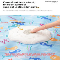 Nouveauté : Jouet pour chat en plastique souple, jeu interactif de cache-cache automatique, résistant aux morsures, puzzle