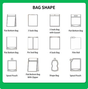 High Quality Matte Black Stand Up Bag Smell Proof <b>Spice</b> Pouch for Seasonings Condiments Chili Powder <b>Packaging</b> - Product Image 4