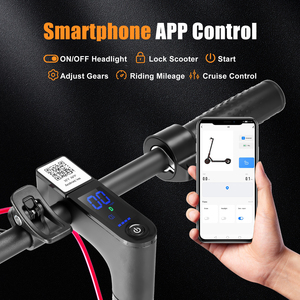 EU USA จัดส่งฟรี สกู๊ตเตอร์ไฟฟ้าพับได้ขนาด 8.5 นิ้ว 10.4Ah น้ำหนักเบา พกพาสะดวก สำหรับผู้ใหญ่ พร้อมแอปพลิเคชันอัจฉริยะ - Product Image 2