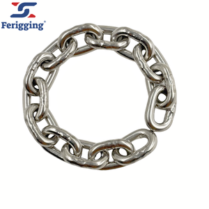 7mm 11mm 溶接 ステンレススチール リンクチェーン ロッドチェーン - Product Image 5