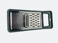 Handzame, milieuvriendelijke, moderne mini-rasp van roestvrij staal, keukengereedschap voor het snijden en raspen van fruit, groenten, radijsjes, wortelen, op maat gemaakt