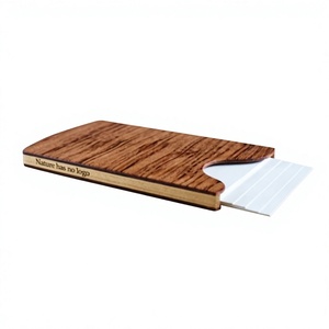 Organisateur de bureau en bois AZ ENTERPRISES AZE-WCH023 avec trois compartiments, forme personnalisée, finition naturelle, plateau de rangement pour bureau - Product Image 6