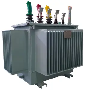Transformador de distribución sumergido en aceite trifásico S11 S13 1250kVA 2000kVA 600kva 6-35kv