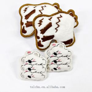 Patch brodé personnalisé en coton, 100 % broderie, badge brodé pour vêtements - Product Image 2