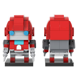 MOC7542-7550เนเมซิสไพรม์เวฟสตาร์สครีมมิราจแจ๊คไอรอนไฮด์การศึกษาหัวสี่เหลี่ยมอิฐสำหรับของเล่นเด็ก - Product Image 5