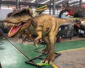 Modèle de dinosaure animatronique T-rex grandeur nature de 6 m, en silicone et métal, pour l'intérieur et l'extérieur, pour les expositions dans les zoos et les centres commerciaux - Product Image 3