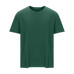 T-shirt vert à col en V de haute qualité pour hommes, tissu tricoté respirant, vêtements grande taille du Bangladesh - Product Image 1