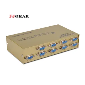 FJGEAR Fabrik verkauft 8 in 1 aus 8 Port Vga Switch