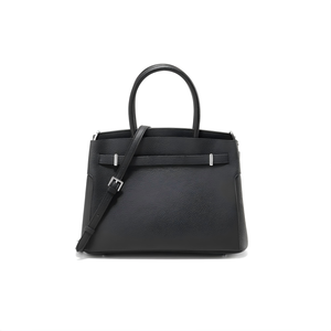 Bolso de Mano de Cuero Vacuno Togo Genuino, Hecho a Mano, Estilo Vintage de Lujo, con Costuras a la Vista, para Mujer - Product Image 5