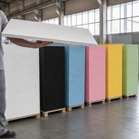 Meilleur prix pour panneaux en mousse PVC haute densité co-extrudés colorés pour enseignes publicitaires