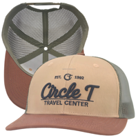 Casquette Trucker Richardson 112 en Maille à 6 Panneaux avec Patch en Cuir et Logo Brodé Personnalisé pour la Chasse – Vente en Gros OEM