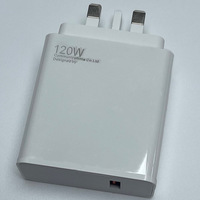Grosir Kit Charger Cepat 120W Standar UK PD 3.0 Anti Api OCP dengan Antarmuka USB untuk Pengisian Cepat Ponsel