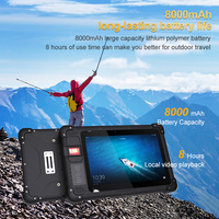 Tableta Pc Android resistente Industrial 1000 Nit, 4 + 64g, opción Gps, reconocimiento biométrico de huellas dactilares, lector Rfid Nfc, resistente al agua Ip65