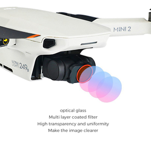 Kit de lentilles polarisantes <span class=keywords><strong>CPL</strong></span> professionnelles en plastique avec télécommande pour drones débutants Royal Mavic Mini 1/2/SE/4K - Product Image 5