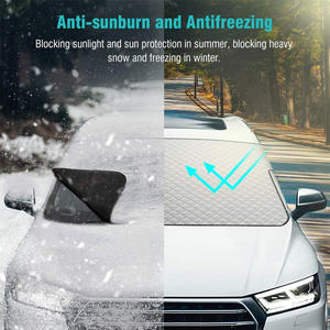<span class=keywords><strong>Protection</strong></span> de <span class=keywords><strong>pare</strong></span>-<span class=keywords><strong>brise</strong></span> de voiture toutes saisons 4 couches de feuille d'aluminium <span class=keywords><strong>pare</strong></span>-<span class=keywords><strong>brise</strong></span> de voiture couverture de neige - Product Image 5
