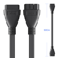 Câble d'extension pour lecteur de codes de diagnostic OBD2, connecteur 16 broches mâle-femelle pour véhicules