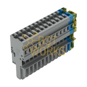 Morsettiera a molla senza viti 32A 600V - Nuova, 12 posizioni, 2 file - Product Image 1