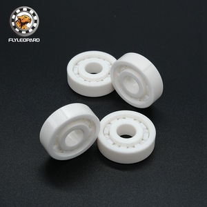 Roulements à billes en céramique Flyleopard 6202 15x35x11mm en zircone, conception ouverte, haute vitesse, auto-lubrifiants - Product Image 1