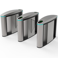 Barrière à lamelles pour contrôle d'accès pour piétons Terminal de reconnaissance faciale Système de contrôle d'accès personnalisé Tourniquet de lecteur de code Qr