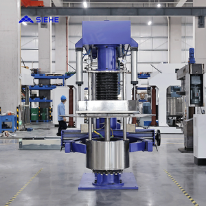 高効率油圧リフティングフライス盤油性塗料/インク/コーティング粉砕分散バスケットミル - Product Image 2