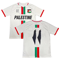 Ensemble de maillot de football Palestine FC, coupe automatisée, pour l'été et l'automne, style arabe, avec t-shirt de football Palestine