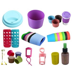 Custom modellato in <span class=keywords><strong>Silicone</strong></span> porta bevande riutilizzabile resistente al calore manicotto della tazza basato sulla tua tazza/bottiglia/tazza Custom Fit in gomma <span class=keywords><strong>Cover</strong></span> del prodotto - Product Image 2