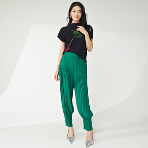 <span class=keywords><strong>Pantaloni</strong></span> Harem da Donna alla Moda 2026, Stile Giapponese <span class=keywords><strong>con</strong></span> <span class=keywords><strong>Vita</strong></span> Elastica, Comodi e Versatili, Slim Fit Casual - Product Image 6