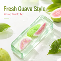 Vaseline Fruit Bar Guava Vormbaar Knijpbaar Speelgoed Stressverlichtend Knijp Fidget Speelgoed