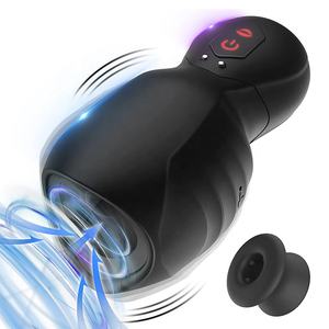 Masturbateur automatique pour hommes, tasse de Stimulation électrique, pénis, poche pour chatte du gros orteil, jouets sexuels pour hommes, masturbation - Product Image 1