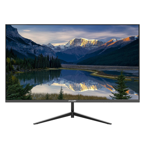 KUAI Monitor 27 inci, Monitor komputer IPS 75Hz Full HD 1920x1080P dengan HD_MI VGA antarmuka Perawatan Mata tanpa bingkai 100X100mm VESA - Product Image 2