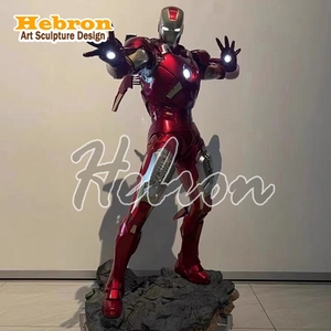 งานประติมากรรมเรืองแสงไอรอนแมน 1 2 MK7 ของแท้จาก Marvel ป้องกันฮัลค์ ตกแต่งห้องนั่งเล่น - Product Image 3